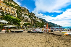 positano-plage Cote Amalfitaine Visites avec Guide